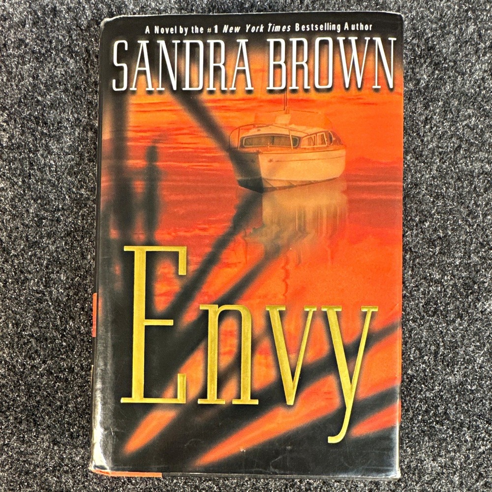 Sandra Brown Envy: Hardcover 1st Printing 2001 Warner Books w/ Dust Jkt (B-0003)